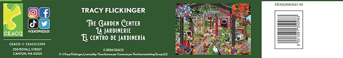 Ceaco - Tracy Flickinger - The Garden Center - 2000 Piece Jigsaw Puzzle