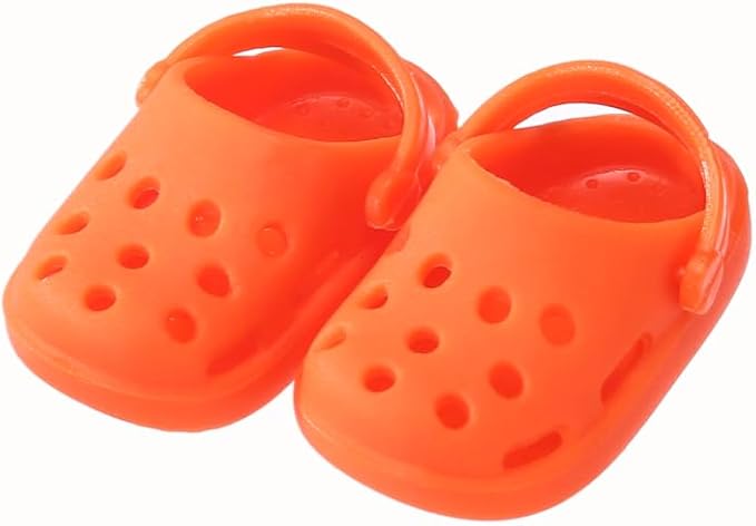 5 Pairs of Doll Shoes Suitable for 17cm Dolls, 5 Colors Suitable for Different Clothing Styles, 17cm Doll Accessories (5 pcs B)