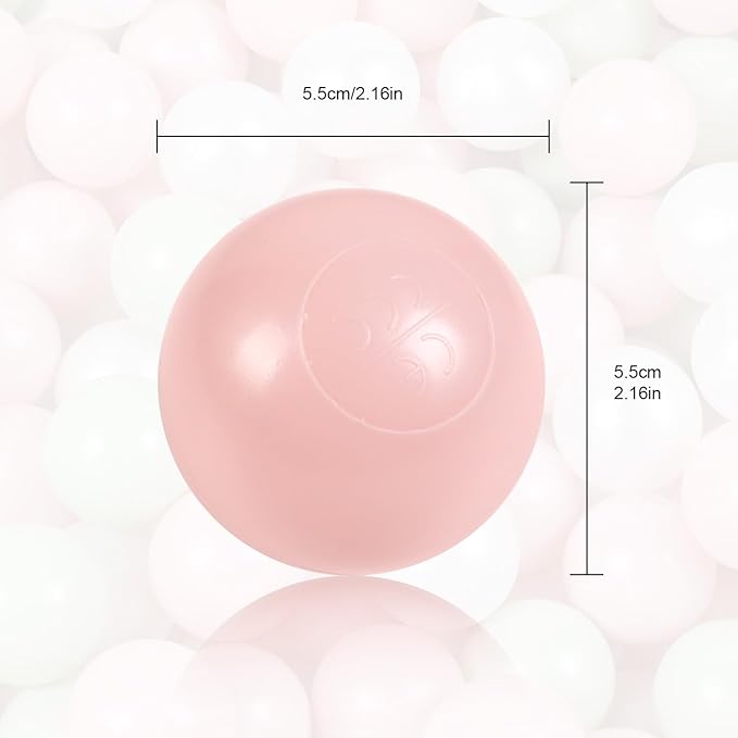TRENDBOX Ball Pit Balls Plastic Balls for Ball Pit Pool Playpen Babies Kids Children Birthday Parties