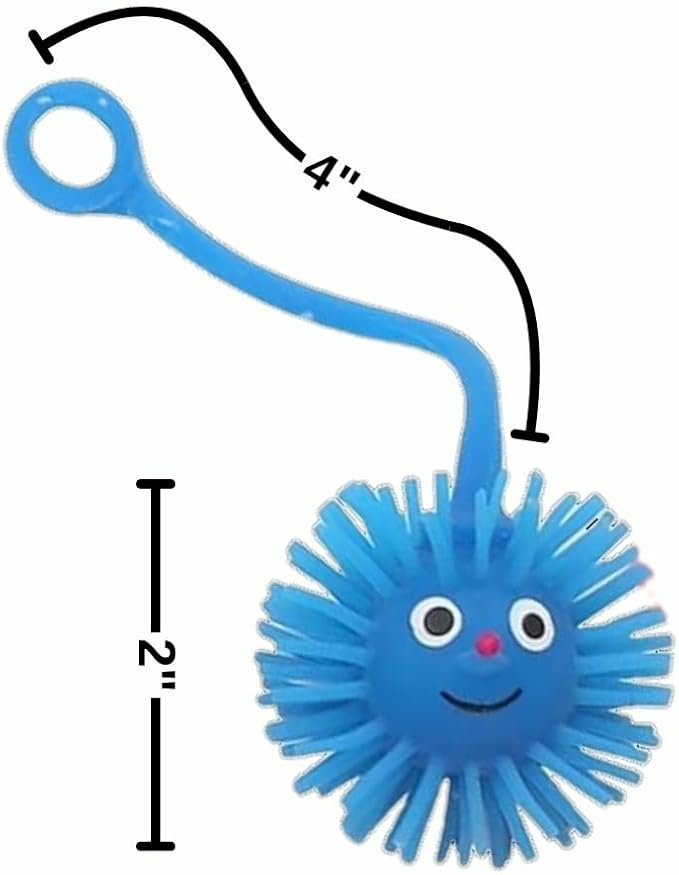 Smile FACE Puffer Ball YO YO - Toys - 12 Pieces