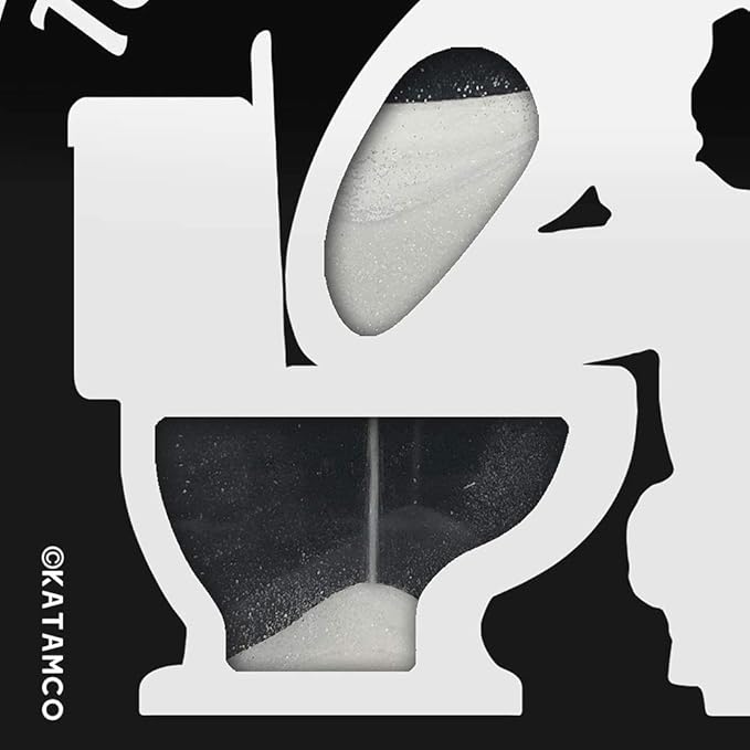 Katamco The Original Toilet Timer (Classic), As Seen on Shark Tank. Funny Stocking Stuffer for Men, Husband, Dad, Son, Boyfriend.