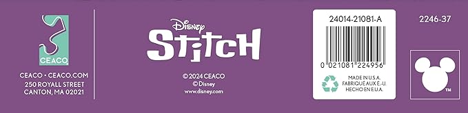Ceaco - Disney - Stitch - Galaxy Grunge - 300 Oversized Piece Jigsaw Puzzle
