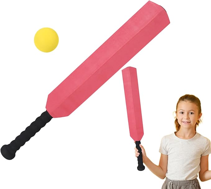 Cricket Game For Kids - ABS EVA | EVA Bat & Ball Game For Kids | Sports Kit Fun Activity Outdoor Sports Toy For Kids Play Time, Backyard Games Tr