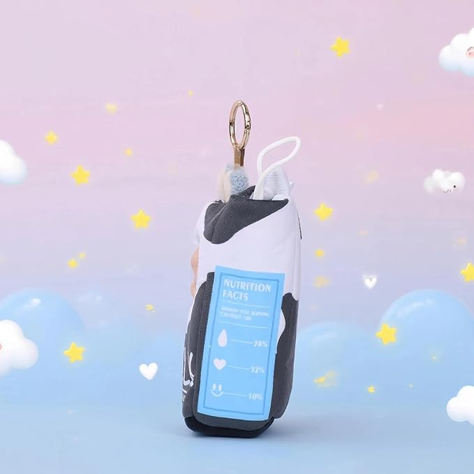 2026 New Adorable One-Piece Milk Clothes for 17cm Dolls, Outfits for Clothes Set, Cute Dolls Keychain Accessories (Doll Not Included)