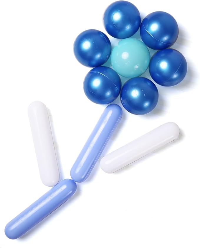 STARBOLO Ball Pit Balls for Kids -Pack of 150 200 500 Colorful Ball Pit Balls Crush Proof Plastic Toy Balls for Toddlers Ball Pit, Ball Pit Play Tent, Baby Pool Water Toys