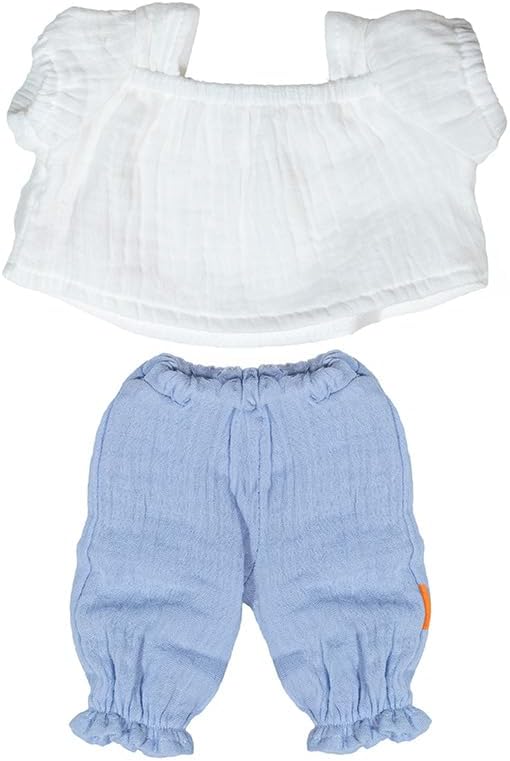 Miniland - Clothes for 15 inches Doll, Clothing Accessory for Dolls, Summer Blouse and Pants