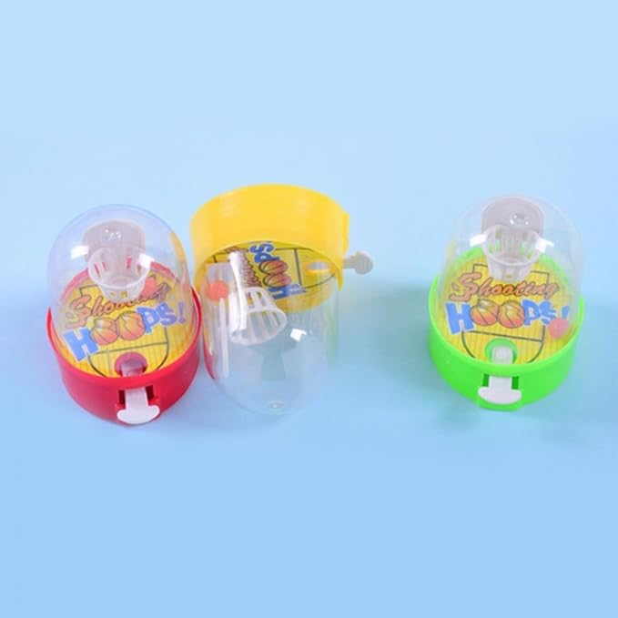 JJLFresheners Mini Finger Basketball Shooting, Mini Handheld Desktop Table Basketball for Development Educational for Reduce Stress Basketball IME Sports and Outdoor