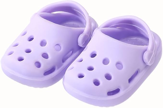 5 Pairs of Doll Shoes Suitable for 17cm Dolls, 5 Colors Suitable for Different Clothing Styles, 17cm Doll Accessories (5 Pcs A)