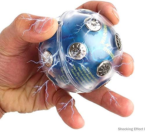 XIAOHONG Electric Shock Ball Hot Potato Game Stress Reliever, Electric Shocking Game Glowing Ball Adventure Funny Novelty Gift Fun Joking for Party Entertainment Toy