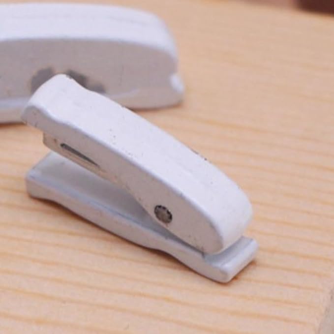 Toddmomy 4pcs Miniature Dollhouse Stapler Realistic Mini Desk Accessories for Dollhouse Office Scenes