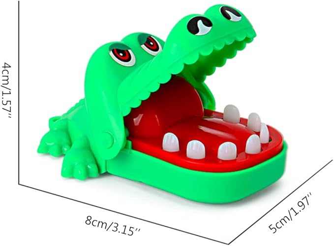 Rocodile Mouth Family Stress Relief Toy Game Kid Game Toy for Mouth Tooth Hand Finger for