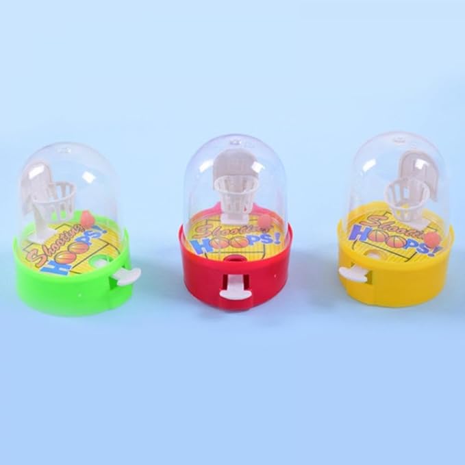 JJLFresheners Mini Finger Basketball Shooting, Mini Handheld Desktop Table Basketball for Development Educational for Reduce Stress Basketball IME Sports and Outdoor