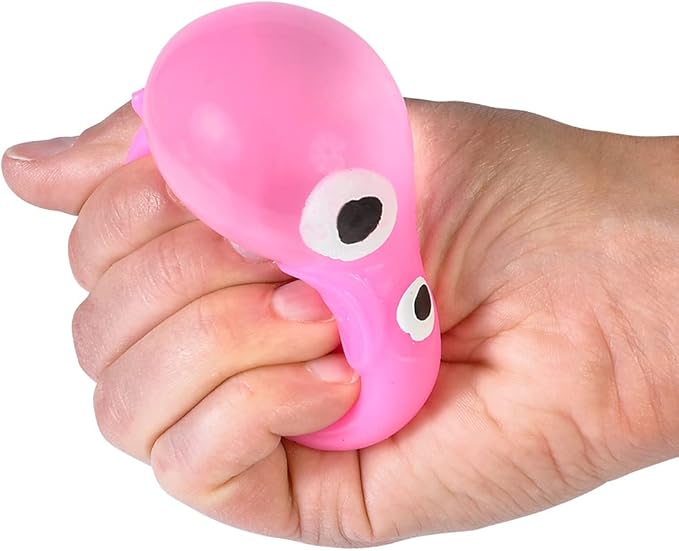 Rhode Island Novelty 2.5" Splat Pig Squeeze Toy, 1 Piece per Order