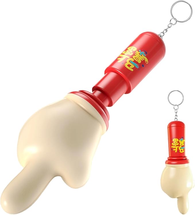 Prank Toys - Hand Design Gadget, Funny Sound Maker, Electronic Joke Device, Birthday Party Favor, Holiday Surprise Tool, Boys Adults Teen Men Skin Tone Realistic Palm Sized Audio Prop Play