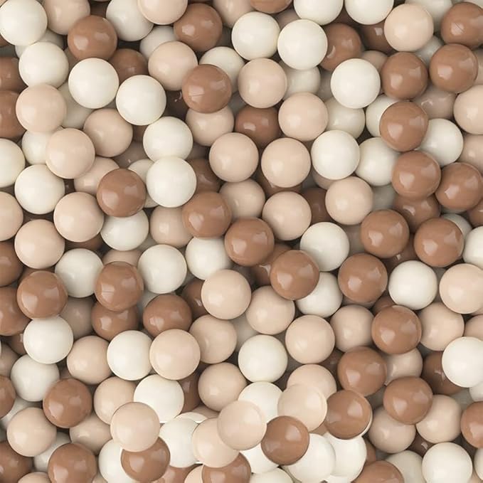 Ball Pit Balls for Kids & Dogs Cats Pack of 100 200 500- BPA Free, Crush Proof Plastic Balls for Ball Pit, Tent, Playhouse, Children's Toy Balls for Party, Macaron Ocean Balls 2.15 Inch