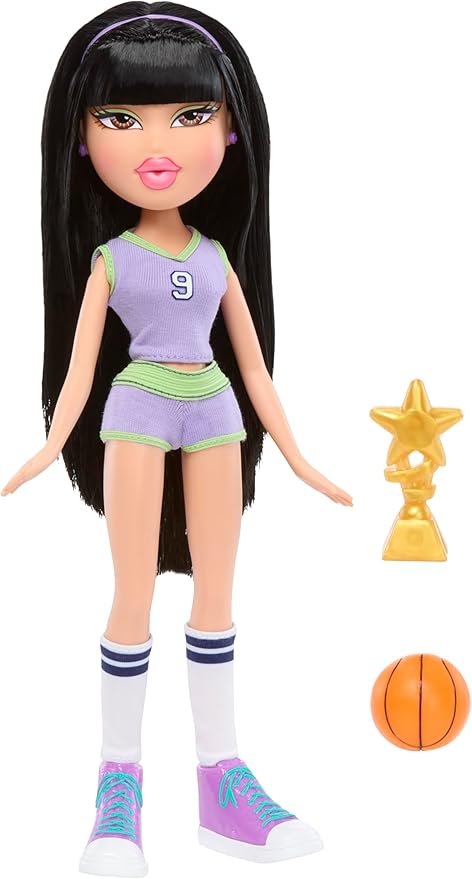 Bratz Play Sportz Jade Fashion Doll with Accessories, Basketball