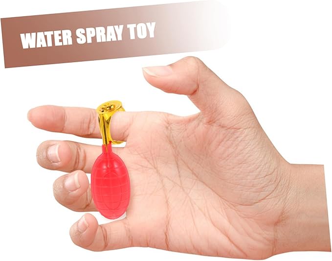 6pcs Water Spray Toy Fun Tricky Party Props for All Ages Water Prank for Stage and Festivals Joyful Novelty for Memorable Moments