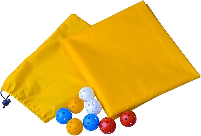 Sonyabecca Hole Tarp Team Building Exercise Activities Games Teamwork Group Learning Fun Playing Yellow