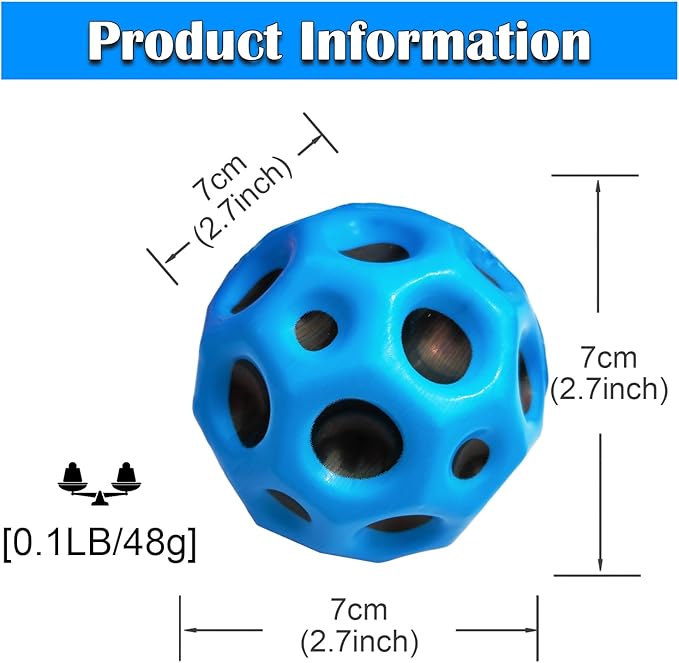 Super High Jumping Ball,Extreme High Bouncing Ball, Super High Bouncing Ball, Children's Sensory Ball, Athlete Training Ball