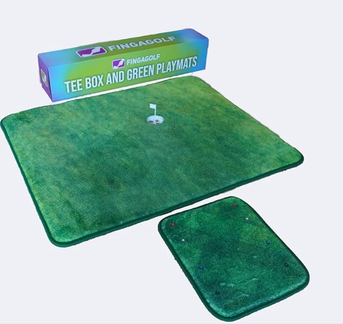 Fingagolf Indoor Golf Game Realistic Golf for Home, Office, or Travel – Unique Gift for Golfers of All Ages