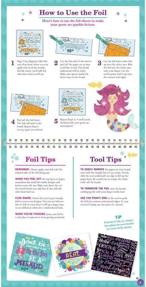 Klutz Create Your Own Quote Art Activity Kit