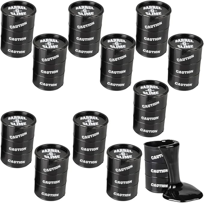 Rhode Island Novelty 3.25 Inch Barrel of Slime, One per Order