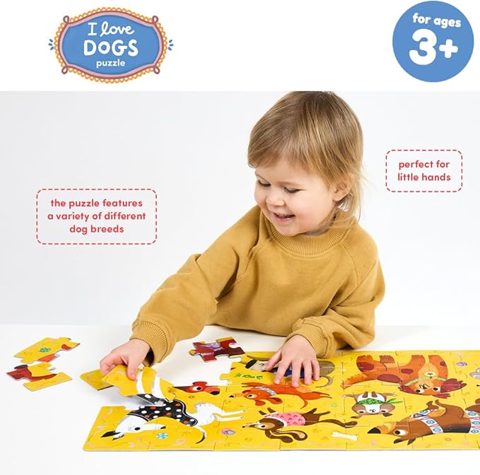 I Love Dogs Puzzle 3+ Floor Puzzle