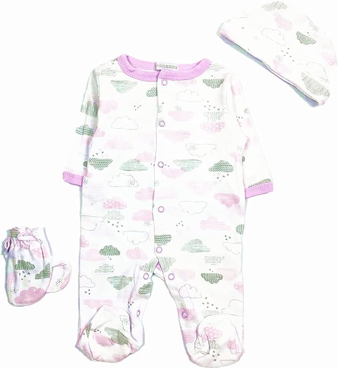 Reborn Baby Dolls Clothes Outfits 22 Inch Girl Clothing Accessories 5 Pcs Set for 20-23 Inch Newborn Reborn Dolls
