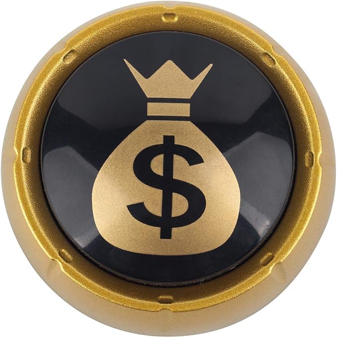 MyMealivos The Money Buzzer Button Toy - Gag Gifts, Game Addition, Stocking Stuffer(Cha-Ching)