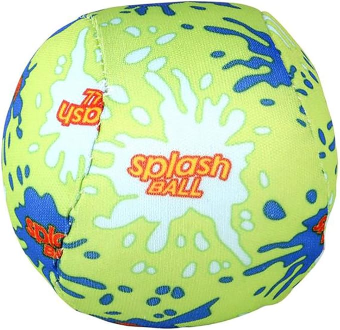 The Dreidel Company Splash Water Bouncing Ball, Outdoor Pool Water Activity Fun Toy, Birthday Party Events, Gatherings, 3"