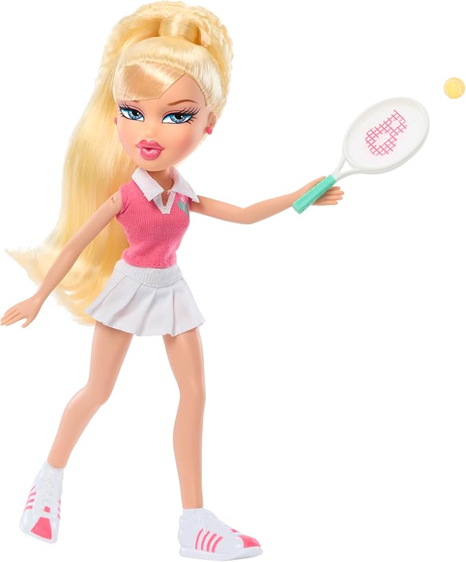 Bratz Play Sportz Cloe Fashion Doll with Accessories, Tennis