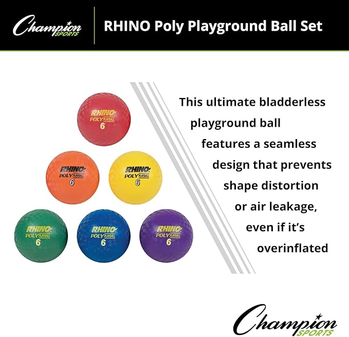Champion Sports Poly Playground Ball Set