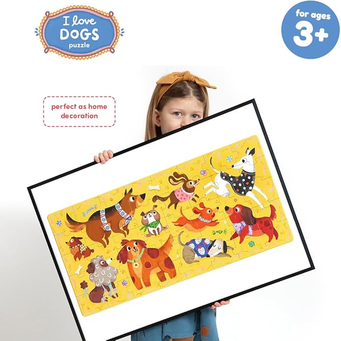 I Love Dogs Puzzle 3+ Floor Puzzle