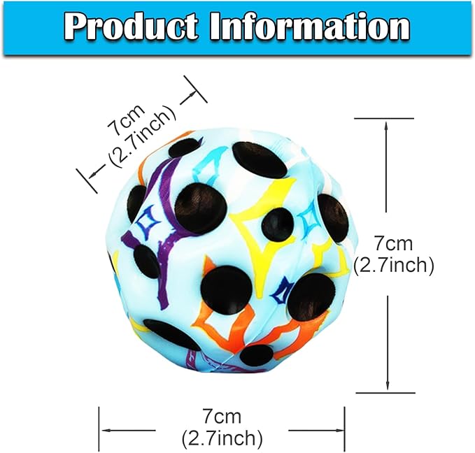Super High Jumping Ball,Extreme High Bouncing Ball, Super High Bouncing Ball, Children's Sensory Ball, Athlete Training Ball