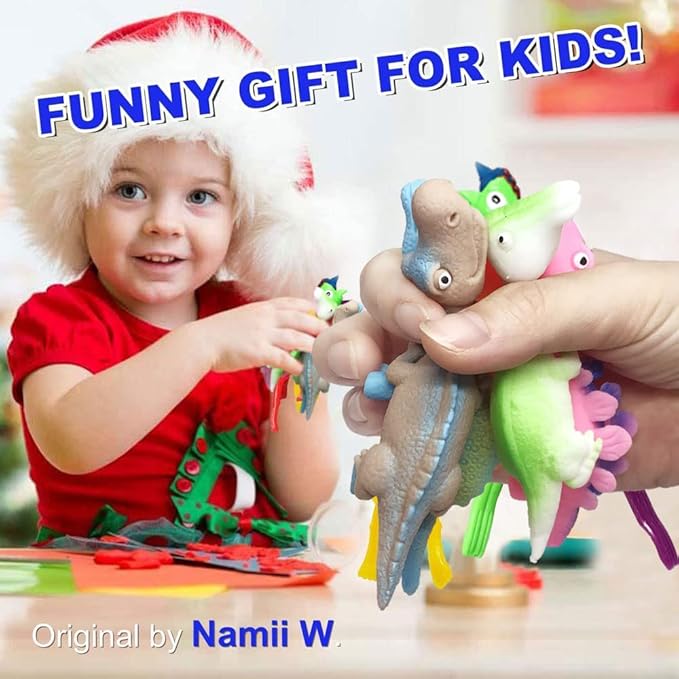 Rubber Chicken Slingshot Dinosaur Catapult Toys, Slingshot Chicken Animal Finger Toys for Kids, Flick Chicken Dinosaurs Flying Games Stress Gag Toysfor EasterStuffers for Party Favors