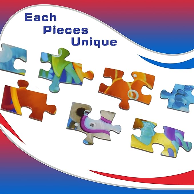 HUADADA Jigsaw Puzzles for Adults 1000 Pieces, Clown Letter on Back Interlock Perfectly No Dust, Circus Home Decor Birthday Party Toys for Men Women Elders Seniors (27.5"x19.6"), 1:1 Poster