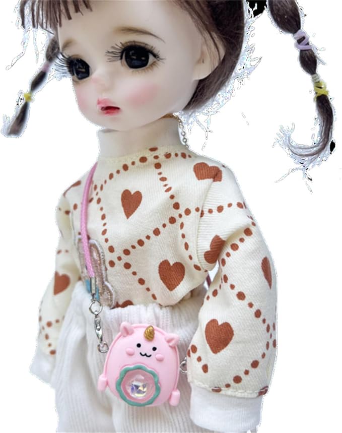 Doll Shoulder Bag,Doll Shoulder Bag Model Ball Joint Doll Bags Colorful Space Backpack Crossbody Bag Diys Dolls Toy Accessories