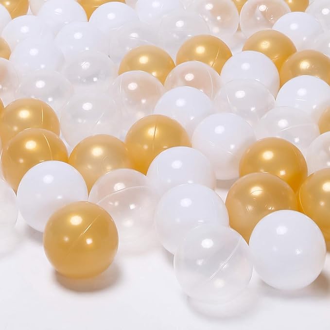 STARBOLO Ball Pit Balls for Toddlers Phthalate Free BPA Free Non-Toxic Crush Proof Play Balls for Toddlers Kids Pool Playhouse Pack of 100 200 500
