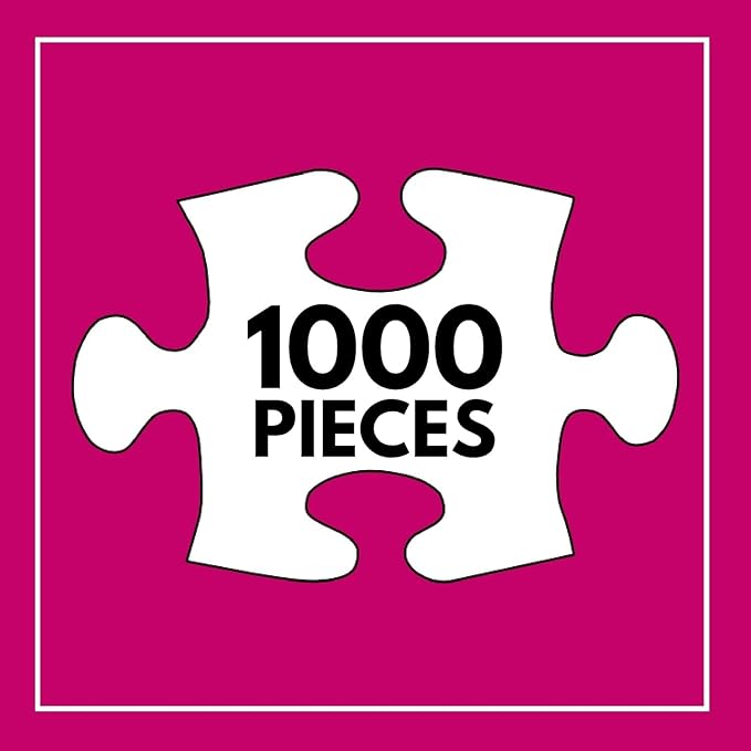Cross & Glory - Jigsaw Puzzles 1000 Pieces for Adults | Vibrant Vistas of Lisbon - 1000 Piece Puzzle for Adults | Folk Art Style | Bright | Colorful | Family Friendly Game