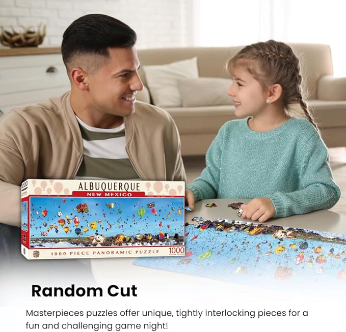 MasterPieces - 1000 Piece Jigsaw Puzzle, Elk Refuge Panoramic, Fun for Adults, Family, Kids 13"x39"