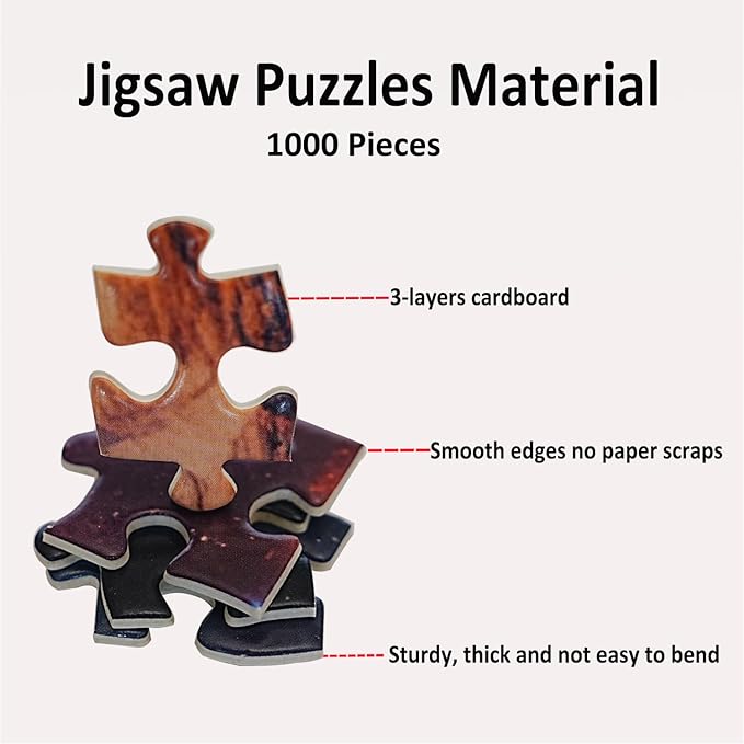 Jigsaw Puzzles for Adults 1000 Pieces Puzzles Impossible Hard Difficult Challenging Puzzles for Teens Autumn Maple Leaves Forest Tree Landscape Jigsaw Puzzle 1000 Pieces 28 x 20 inch