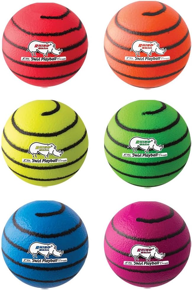 Champion Sports Rhino Skin Medium Bounce Dodgeballs