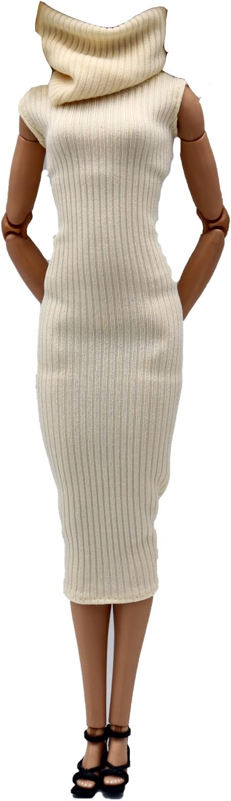 Doll Clothes, 5 Sets Fashion Outfits Autumn Dresses Spring Clothes Sweater Pants Shoes Socks Bag for 29cm Dolls Accessories Baby Gifts (A)