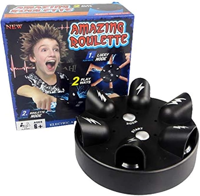 Electric Finger Lie Detector,Lucky Electric Shock Six-Finger Heartbeat Lie Detector,Finger Shock Game,Roulette Shots Shock Table Game,The Cogs of Fate Party Shot Drinking Game,Decompression Funny Toy