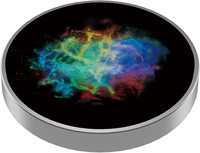 Desk Gyro Mezmocoin Pocket Toy Colorful Luminous Galaxy Star Stainless Steel Rotary Gyro Fingertip Anti Stress Toys Kids Gift (Color : C)