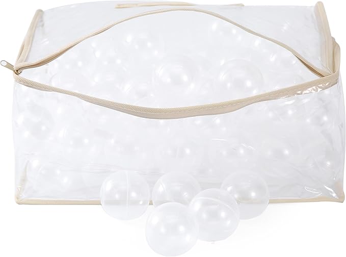 MoonxHome Ball Pit Balls for Toddlers, BPA Free Crush Proof Plastic Toy Balls for Ball Pit, Children's Pool Water Toys, Macaron Ocean Balls for Play Tent 2.15 Inch Pack of 100 200 500 800 1000