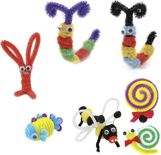 Klanata Comprehensive DIY Art and Crafts Supplies Kit for Educational Activities - Multi Component Handmade Material Set for Kindergarten Students and Classroom Projects - Art Supply