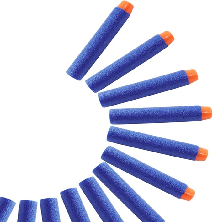 POKONBOY 1200 Pack Refill Darts Compatible with Nerf Guns, Refill Bullet Darts Foam Darts Compatible with Nerf Guns N-Strike Elite Series Blaster Toy Guns Kids