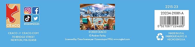 Ceaco - Ski Chalet - 300 Piece Jigsaw Puzzle