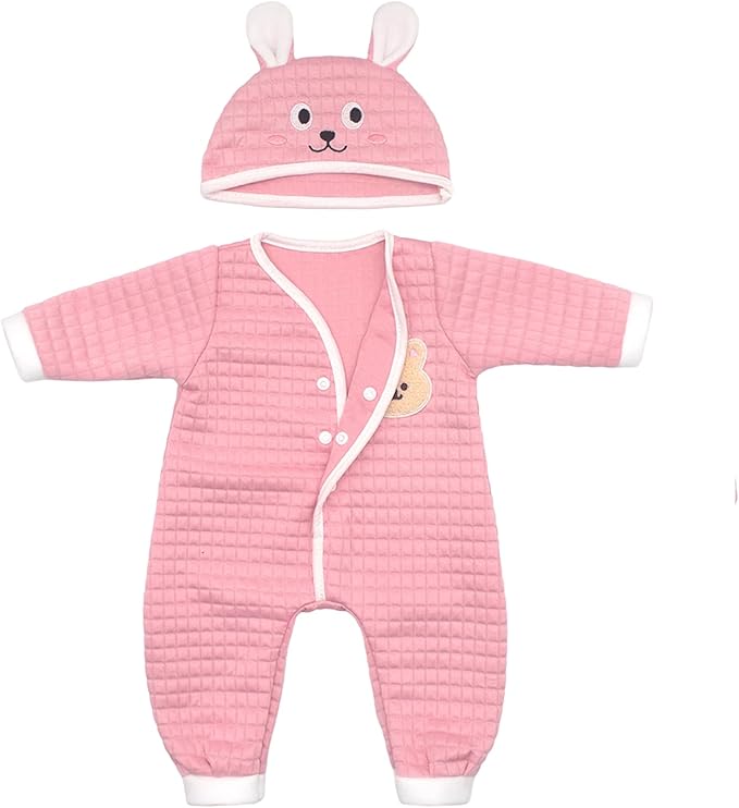 Reborn Doll Clothes for 18-22 Inch Dolls, Doll Clothes and Accessories with Hat
